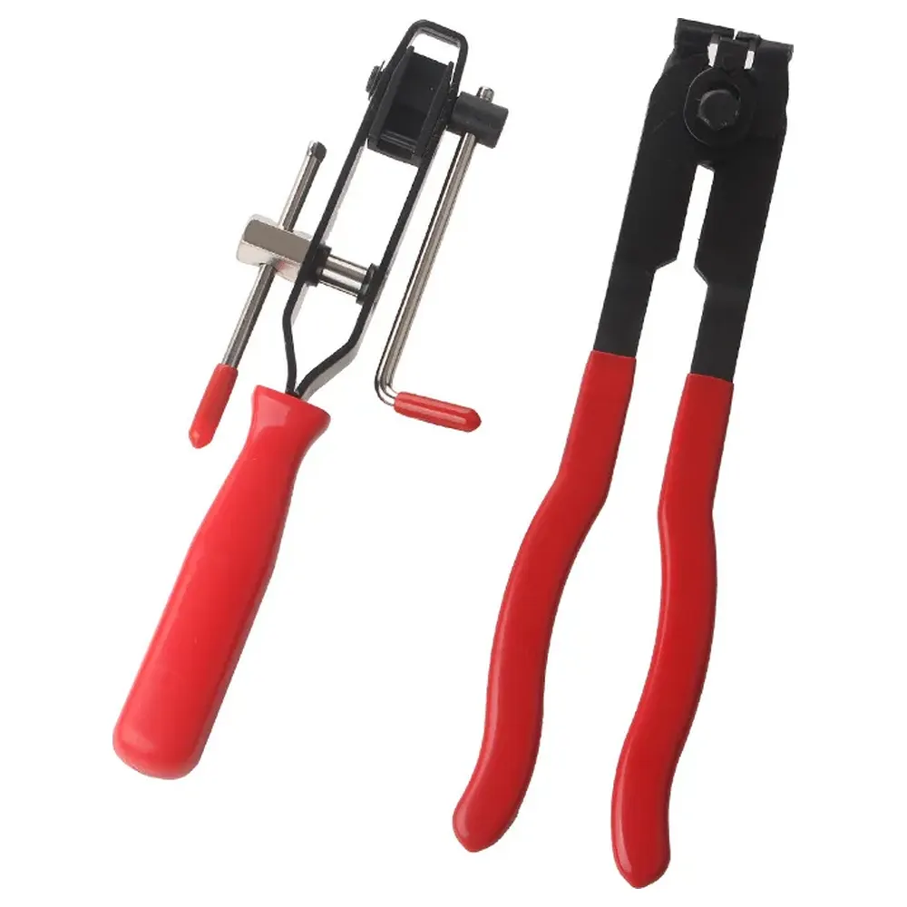 Professional CV Joint Clamping Kit | 10mm Ear Clamp & Boot Crimping Pliers Set for Fuel/Cooling Systems
