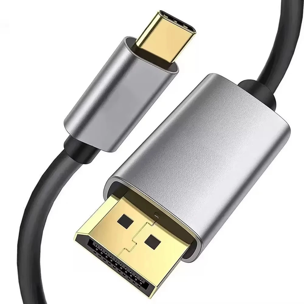Ultra HD 8K USB-C to DP Cable | Thunderbolt 3/4 for MacBook Pro & Laptops