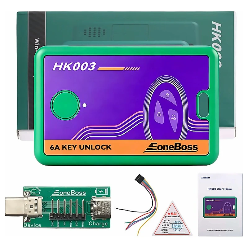 2026 Eoneboss HK003 6A Full Unlock Key Matching Tool for Hyundai/Kia 6A Smart Key System No Damage, No Disassembly Required, Direct Operation via APP
